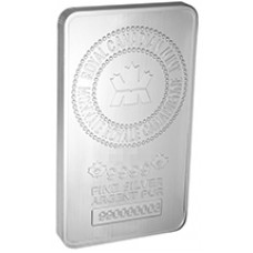 Royal Canadian Mint Silver Bar 10 oz